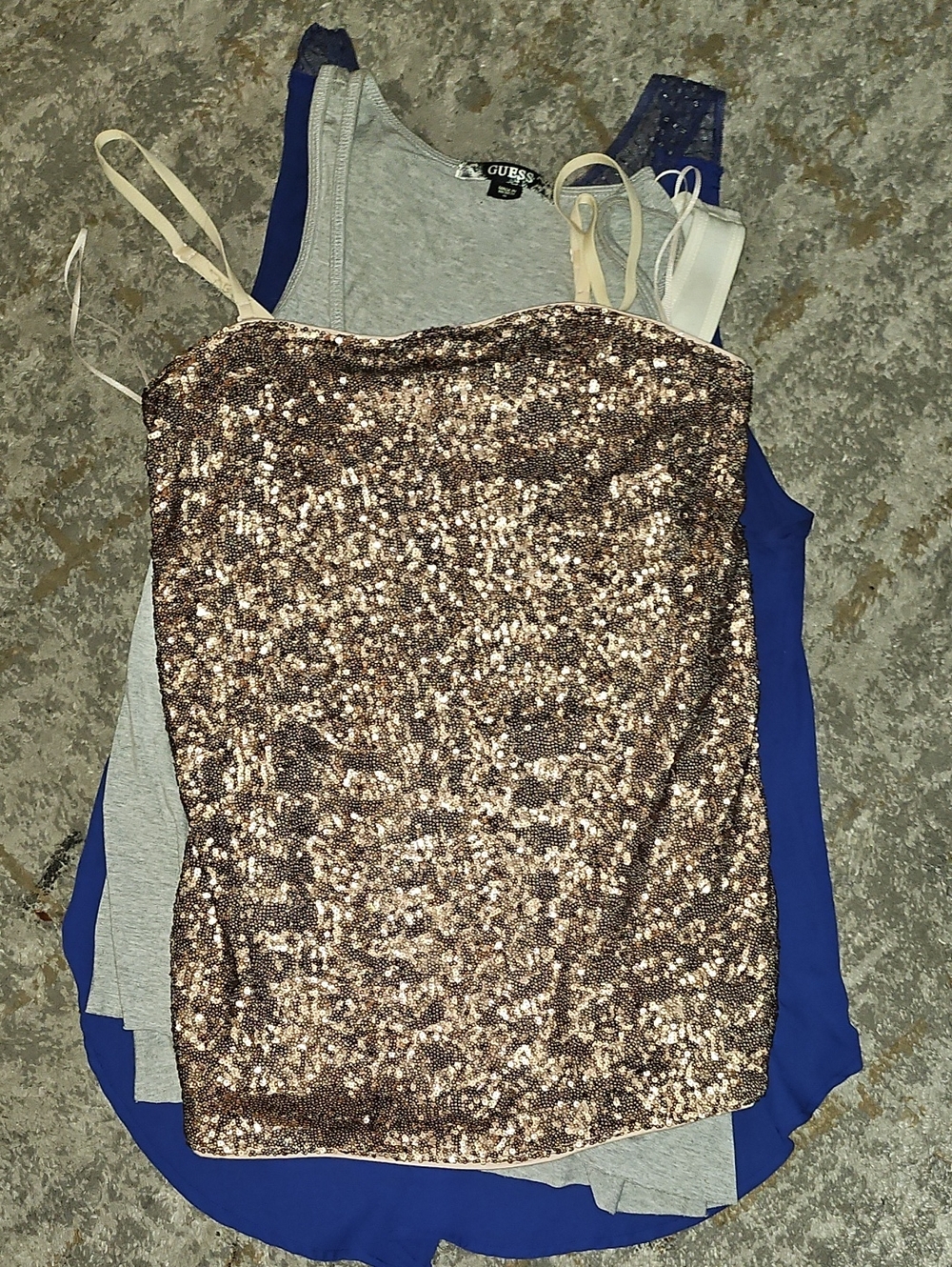 Bundle Of 10 Tops Mix Styles & Sizes Fr Guess Express Rampage Aeropostle & Other - Picture 9 of 15